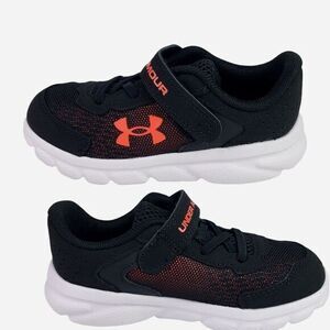 Under Armour Assert‎ 9 Alternate Closure Running Shoe, Black/Red Size 8 /Cm 15